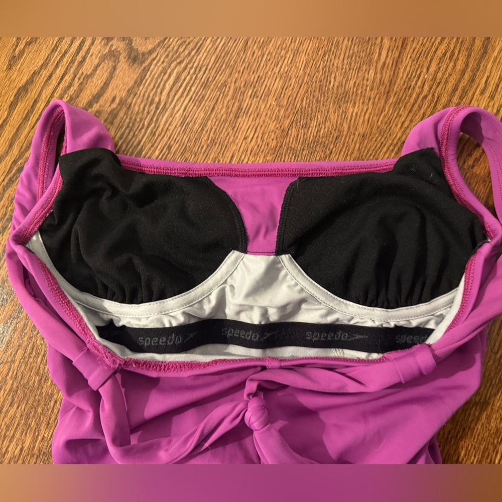 Speedo Ruched One Piece Swimsuit - Picture 4 of 5